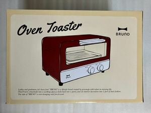 BRUNO ブルーノ　オーブントースター　レッド　BOE052-RD