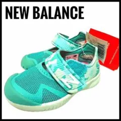 new balance サンダル　ベビー　12㎝　KA208 ミントグリーン