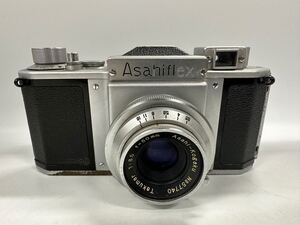 【12Y52】1円スタート Asahiflex レンズ Takumar 1:3.5 f=50mm アサヒフレックス レンジファインダー フィルムカメラ シルバー