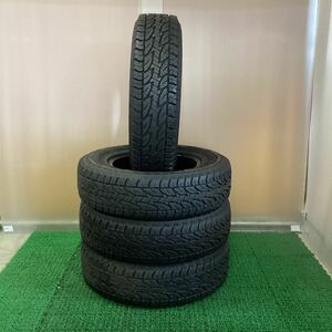 ●3021●夏タイヤ ブリヂストン DUELER A/T 694 195/80R15 96S 2021年製 中古品4本 バリ溝