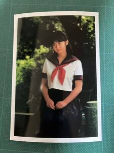 【レア】斉藤由貴　写真　制服　白紺赤　美少女　昭和タレント　80年代アイドル