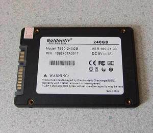 Goldenfir SSD T650 240GB