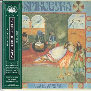 紙ジャケ SPIROGYRA / OLD BOOT WINE（国内盤CD）