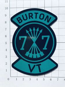 BURTON SNOWBOARDS 1977 VTステッカー バートン スノーボード 1977 VT ステッカー日本未入荷