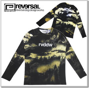 リバーサル reversal CONTROL LONG RASH GUARD rv22aw601-M ロングラッシュガード