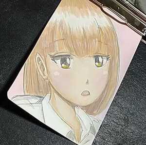 手描きイラスト　女の子