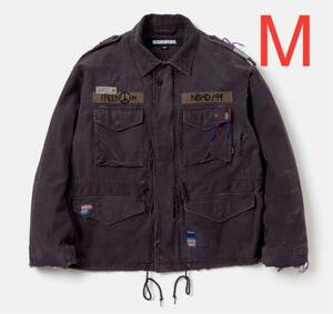 送料無料！Mサイズ！24SS NEIGHBORHOOD SAVAGE M-51 JACKET BLACK ネイバーフッド サベージ ジャケット ブラック 黒 241SPNH-JKM06