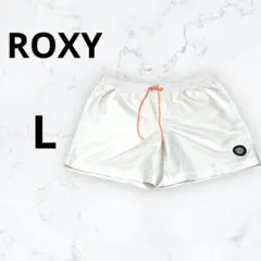 ＊ROXY＊サーフパンツ 無地トランクス ショートパンツ 水陸両用 ロゴワッペン