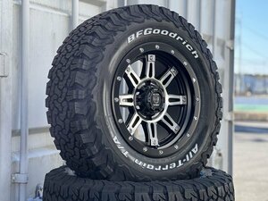 純正フェンダー対応！ 17インチ タイヤホイールセット pcd139.7 6h グッドリッチ 265/65R17 サーフ プラド ハイラックス タコマ オフロード