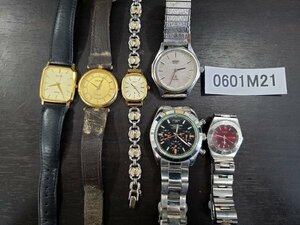 0601M21　時計　腕時計　ジャンク品　おまとめ　SEIKO　TECHNOS　ORIENT　CITIZEN　刻印あり