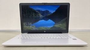 中古ノートパソコン★Windows10★hp Core i3-6006U/@2.00GHz/4GB/M.2 128GB/15インチ以上★