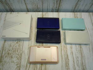 Ua9556-084♪【60】ジャンク品 Nintendo DS 本体 まとめ売り DS DSi DS Lite 6点セット 動作未確認未検品