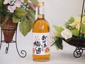 紀州産南高梅100％ おばあちゃんの梅酒 中埜酒造 720ml×1