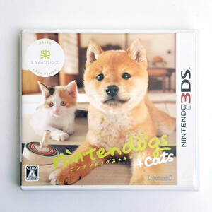 ニンテンドー3DS　nintendogs+cats 柴&Newフレンズ　ゲームソフト 任天堂 Nintendo