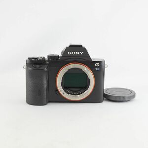 SONY α7S ILCE-7S ボディ USED品 ミラーレス一眼 カメラ 本体+バッテリー SHOT数極少4499回 フルサイズ 動作品 【難有】 CP6442