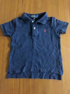 POLO RALPH LAUREN ポロ　ラルフローレン　キッズポロシャツ ネイビー　紺色