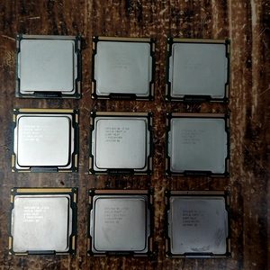 【動作確認済】【9点セット】CPU Intel Corei3 i5 i7 第１世代 まとめ パソコン PCパーツ 