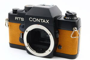 ★ABランク★CONTAX RTS I型 ボディ★トカゲ革★希少品★10201.1