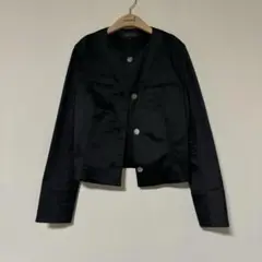 LANVIN COLLECTION ランバンコレクション　ノーカラージャケット