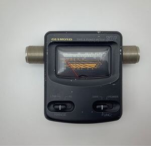 ⑬ 動作未確認のためジャンク DIAMOND ダイアモンド SX27P SWR&POWER METER パワー計