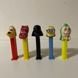 PEZキャラクター容器・5種