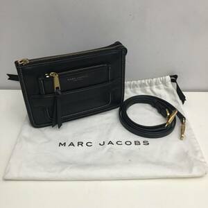 マークジェイコブス レザー ショルダーバッグ 黒 MARC JACOBS