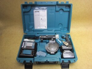 *未使用品 makita マキタ 充電式オートパックスクリュードライバ FR451D FR451DRGX 18V バッテリ BL1860B 2個 充電器 DC18RF付 ビス打ち