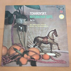 チャイコフスキー　舞踏組曲　胡桃割人形　ヘルベルト・フォン・カラヤン指揮　10インチレコード　