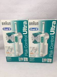 NY-967 未使用 ブラウン BRAUN Braun Oral-B Plak Control Ultra D9011 電動歯ブラシ 2個セット