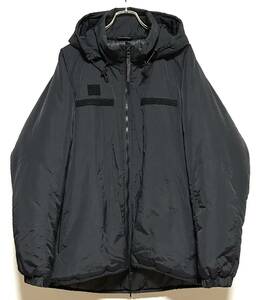 【美品】HOUSTON LEVEL7 JACKET（XXXL）3XL 黒 ヒューストン レベル7 ミリタリー ジャケット 中綿 ビッグサイズ