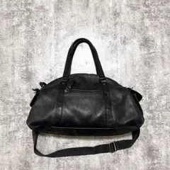 y2k grunge leather 2way bag