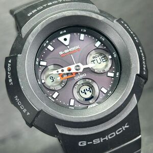 美品 CASIO カシオ G-SHOCK ジーショック AWG-M510-1AJF 腕時計 タフソーラー 電波ソーラー アナデジ 多機能 ブラック 動作確認済み