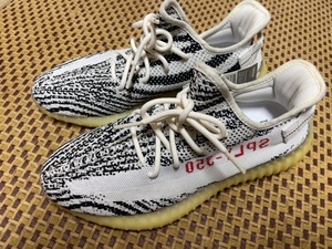 27.5cm YEEZY BOOST 350 V2 "ZEBRA" CP9654 （ホワイト/コアブラック/レッド）イージーブースト アディダス 