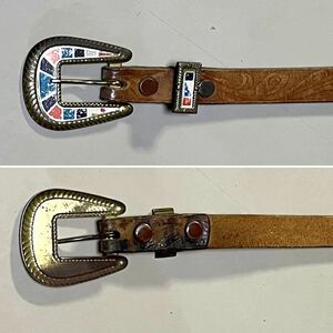 Unknown Leather Belt Size 26