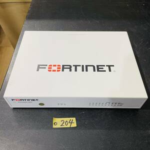 (ヤ)〇204【通電OK】Fortinet FortiGate 60F FG-60F 次世代ファイアウォール FW SD-WAN セキュリティ ドリブンネットワーキング FortiOS