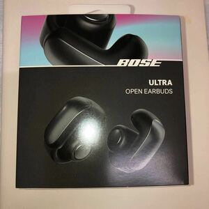 イヤホン Bose Ultra Open Earbuds ULTRA OPEN EB BLK ブラック　Boseボーズ社製