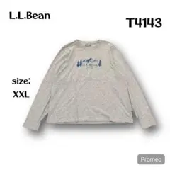 【即購入OK】L.L.Bean 長袖Tシャツ　サイズXXL グレー