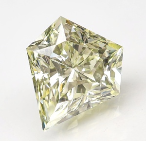 【100円～】0.635ct 天然ダイヤ Light Yellow (ナチュラルカラー) SI1 X