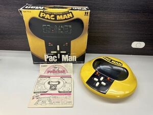 G323-X6-117 昭和 レトロ LSI ゲーム パックマン PACMAN トミー 現状品①