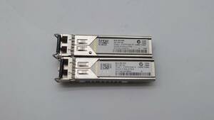 〇【2個セット】Cisco GLC-SX-MM CLASS 1 21CFR1040.10 Module SFP Transceiver モジュール 動作品