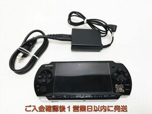 【1円】SONY PlayStation Portable PSP-3000 本体 ブラック 未検品ジャンク バッテリーなし K05-576yk/F3