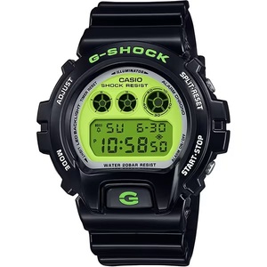 ☆送料無料★特価 新品★カシオ G-SHOCK 国内正規品 DW-6900RCS-1JF ブラック x グリーン 20気圧防水 耐衝撃 腕時計★プレゼントにも最適