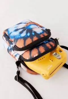 Instax mini カメラ バッグ ケース タイダイ BAG ショルダー