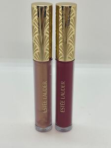 【新品】ESTEE LAUDER エスティローダーリミテッドエディションリップグロス 2本セット