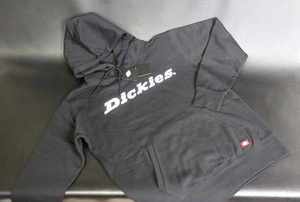 Dickies ディッキーズ メンズ ロゴ プルオーバー パーカー 裏起毛 ブラック サイズS★送料600円★