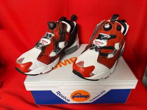 新品 稲葉浩志 Reebok INSTAPUMP FURY 94 MAGMA ＜WHITE / RED＞ 26.0cm リーボック Koshi Inaba B