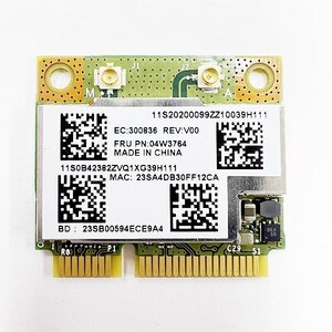 無線LANカード Broadcom BCM943228HMB NEC LaVie S PC-LS550NSB 動作確認済 ノートパソコン PCパーツ 修理 部品 パーツ YA3115-B2303N043