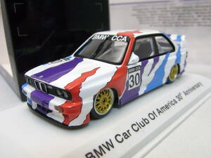 ★入手困難!★BMW M3 E30 Sport Evo. 1/43【BMW Car Club of America 30th Anniversary】★US オーナーズクラブ特注品!★検:DTM グループA