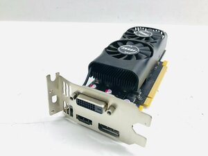 中古動作品　MSI GEFORCE GTX1050 2GT LP グラフィックカード PCIExpress