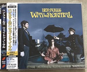 CD ベン・フォールズ プロモ Promo ウェイ・トゥ・ノーマル Ben Folds Way To Normal EICP1035